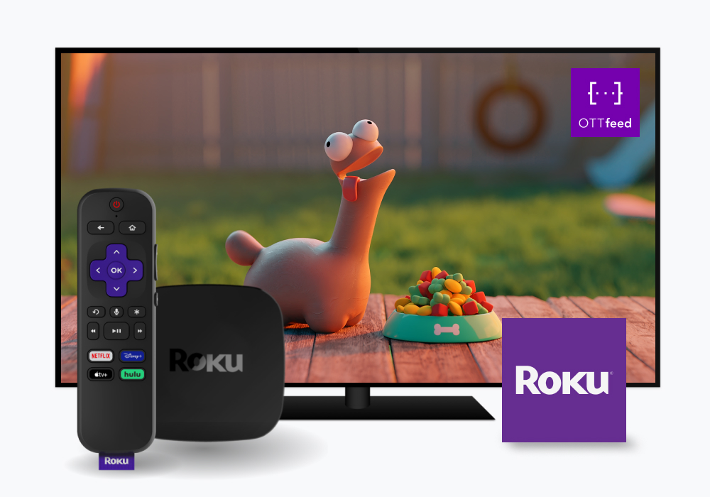 OTTfeed custom Roku channel