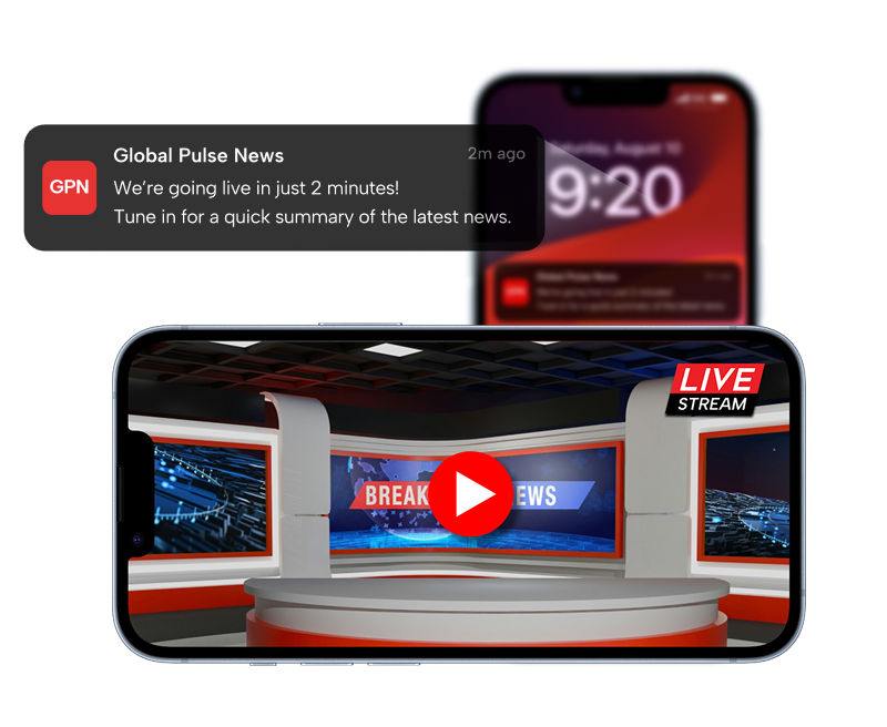 Push notifications in OTT mobile app
